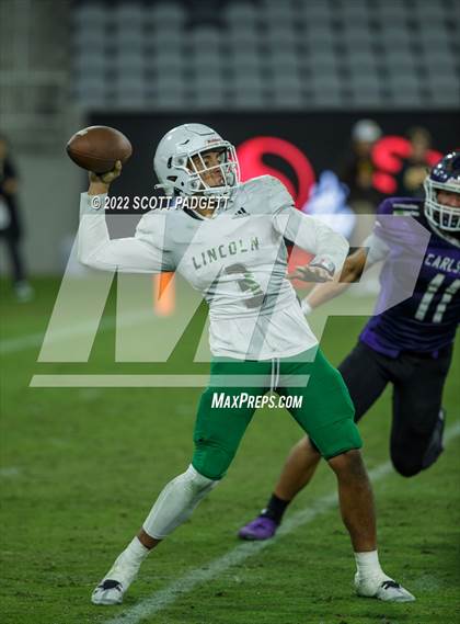 Thumbnail 3 in Carlsbad vs. Lincoln (CIF SDS Open Division Championship) photogallery.