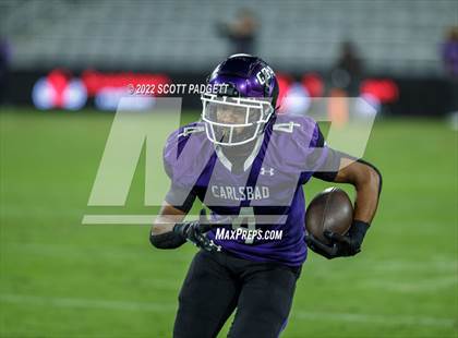 Thumbnail 1 in Carlsbad vs. Lincoln (CIF SDS Open Division Championship) photogallery.
