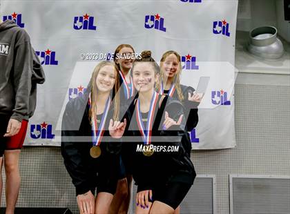 Thumbnail 1 in UIL 6A State Varsity Swim & Dive Finals photogallery.