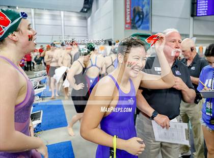 Thumbnail 2 in UIL 6A State Varsity Swim & Dive Finals photogallery.