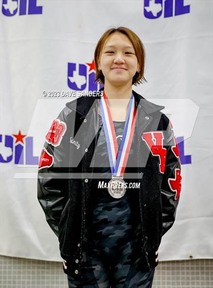 Thumbnail 3 in UIL 6A State Varsity Swim & Dive Finals photogallery.