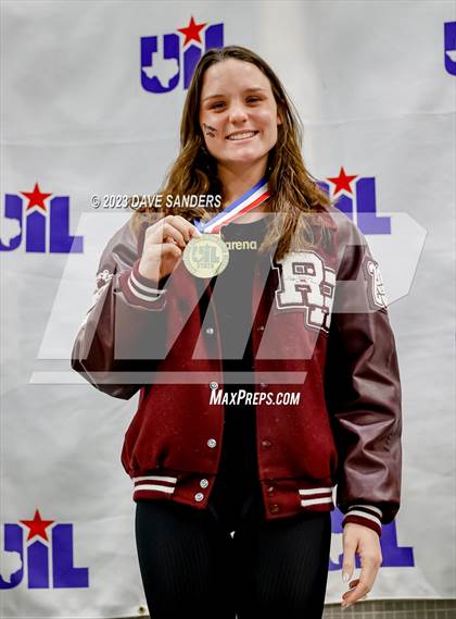 Thumbnail 3 in UIL 6A State Varsity Swim & Dive Finals photogallery.