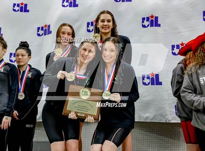 Thumbnail 2 in UIL 6A State Varsity Swim & Dive Finals photogallery.