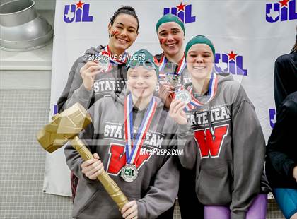 Thumbnail 1 in UIL 6A State Varsity Swim & Dive Finals photogallery.