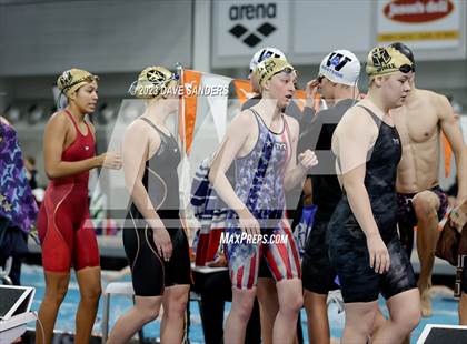 Thumbnail 1 in UIL 6A State Varsity Swim & Dive Finals photogallery.