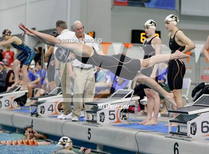 Thumbnail 3 in UIL 6A State Varsity Swim & Dive Finals photogallery.