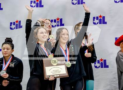 Thumbnail 3 in UIL 6A State Varsity Swim & Dive Finals photogallery.