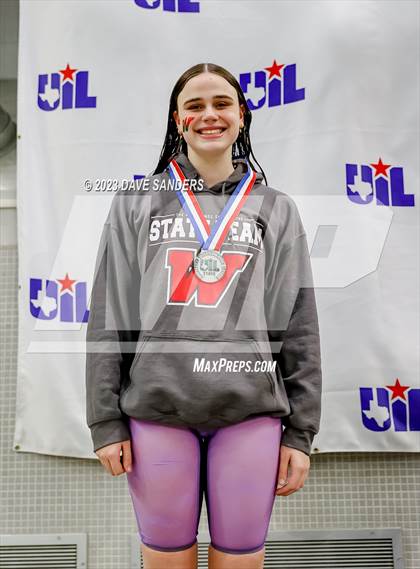 Thumbnail 2 in UIL 6A State Varsity Swim & Dive Finals photogallery.