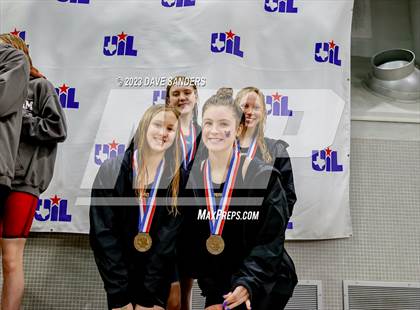 Thumbnail 3 in UIL 6A State Varsity Swim & Dive Finals photogallery.