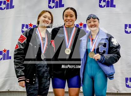 Thumbnail 3 in UIL 6A State Varsity Swim & Dive Finals photogallery.