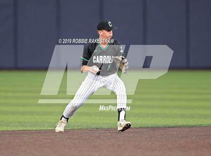 Thumbnail 2 in Flower Mound vs. Carroll Game 2 (UIL 6A Regional Final) photogallery.