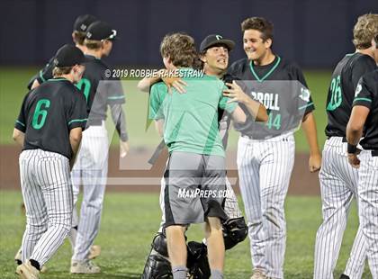 Thumbnail 1 in Flower Mound vs. Carroll Game 2 (UIL 6A Regional Final) photogallery.