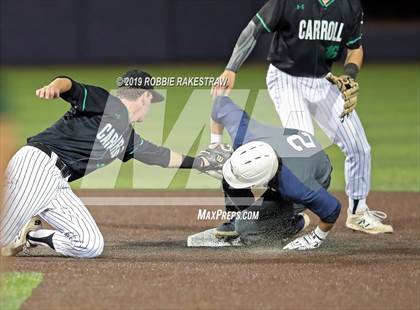 Thumbnail 1 in Flower Mound vs. Carroll Game 2 (UIL 6A Regional Final) photogallery.