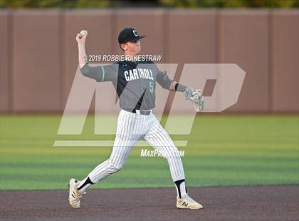 Thumbnail 2 in Flower Mound vs. Carroll Game 2 (UIL 6A Regional Final) photogallery.
