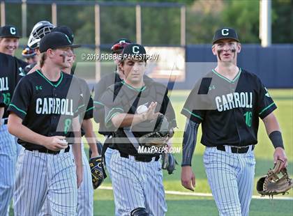 Thumbnail 2 in Flower Mound vs. Carroll Game 2 (UIL 6A Regional Final) photogallery.