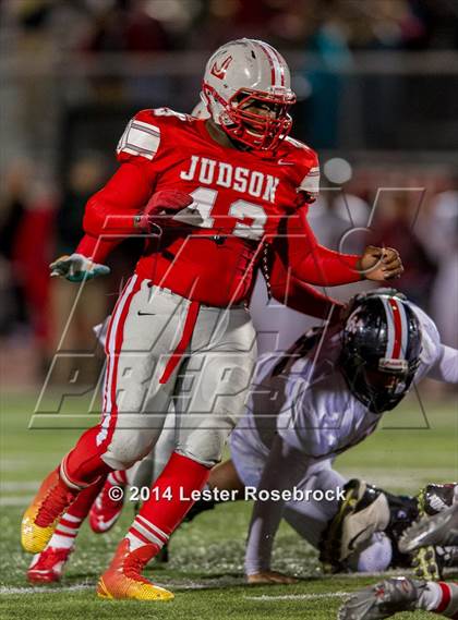 Thumbnail 2 in Judson vs. Churchill 6A Bi-District photogallery.