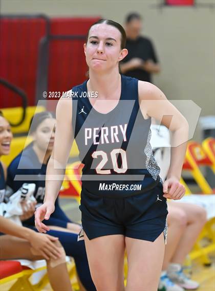 Thumbnail 2 in Perry vs. Millennium (Hoophall West Invitational) photogallery.