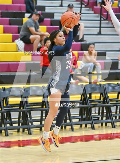 Thumbnail 1 in Perry vs. Millennium (Hoophall West Invitational) photogallery.