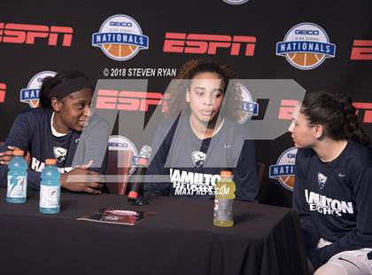 Thumbnail 1 in Hamilton Heights vs. Winter Haven (GEICO National Tournament Semifinal) photogallery.
