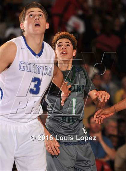 Thumbnail 3 in Chino Hills vs. Bishop Gorman (Nike Extravaganza) photogallery.