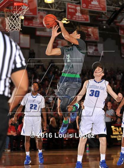 Thumbnail 2 in Chino Hills vs. Bishop Gorman (Nike Extravaganza) photogallery.