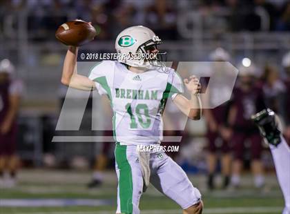 Thumbnail 1 in Brenham vs. Calallen (UIL 5A Regional Semi Final Playoffs) photogallery.