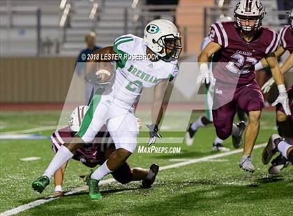Thumbnail 1 in Brenham vs. Calallen (UIL 5A Regional Semi Final Playoffs) photogallery.