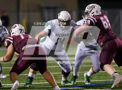 Thumbnail 3 in Brenham vs. Calallen (UIL 5A Regional Semi Final Playoffs) photogallery.