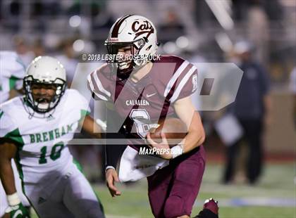 Thumbnail 1 in Brenham vs. Calallen (UIL 5A Regional Semi Final Playoffs) photogallery.
