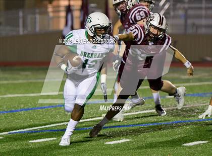 Thumbnail 3 in Brenham vs. Calallen (UIL 5A Regional Semi Final Playoffs) photogallery.