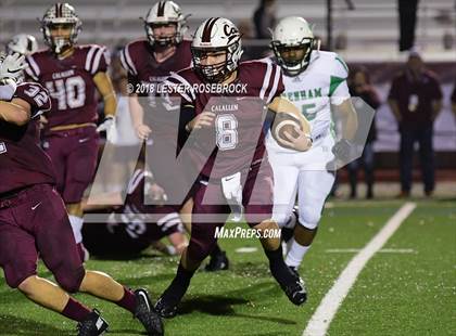 Thumbnail 1 in Brenham vs. Calallen (UIL 5A Regional Semi Final Playoffs) photogallery.