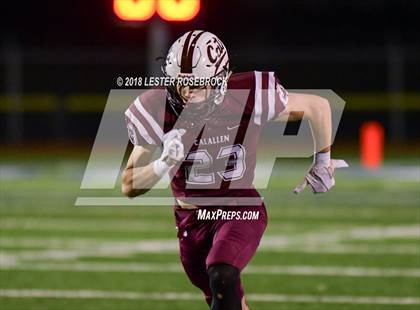 Thumbnail 3 in Brenham vs. Calallen (UIL 5A Regional Semi Final Playoffs) photogallery.