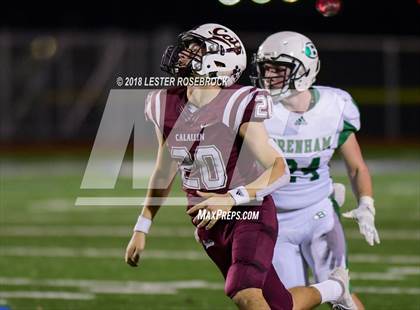 Thumbnail 3 in Brenham vs. Calallen (UIL 5A Regional Semi Final Playoffs) photogallery.