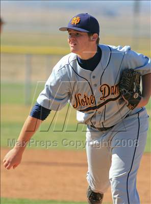 Thumbnail 2 in Notre Dame @ Quartz Hill (CIF SS D3 Playoffs) photogallery.