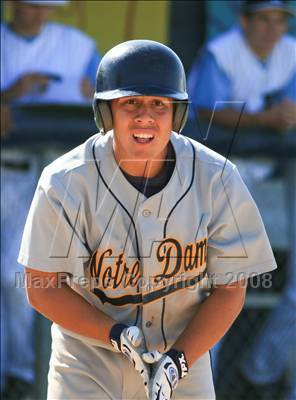 Thumbnail 2 in Notre Dame @ Quartz Hill (CIF SS D3 Playoffs) photogallery.