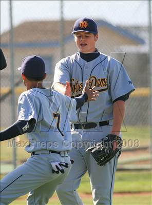 Thumbnail 3 in Notre Dame @ Quartz Hill (CIF SS D3 Playoffs) photogallery.