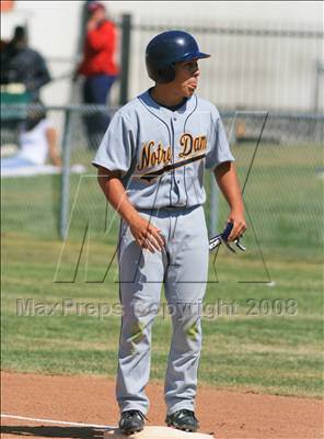Thumbnail 2 in Notre Dame @ Quartz Hill (CIF SS D3 Playoffs) photogallery.