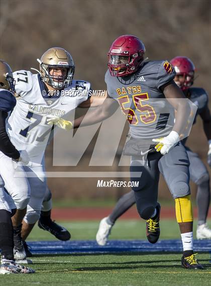 Thumbnail 3 in Cardinal Hayes @ Canisius (NYCHSFL Final) photogallery.