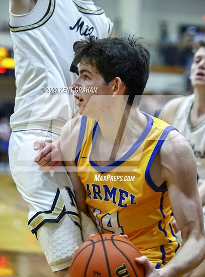 Thumbnail 1 in Noblesville vs Carmel (IHSAA 4A Sectional Semi Final Playoff) photogallery.