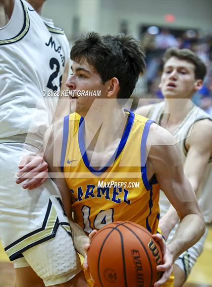 Thumbnail 3 in Noblesville vs Carmel (IHSAA 4A Sectional Semi Final Playoff) photogallery.