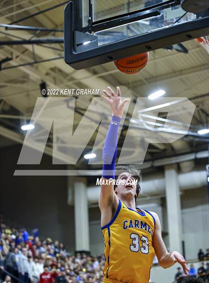 Thumbnail 2 in Noblesville vs Carmel (IHSAA 4A Sectional Semi Final Playoff) photogallery.