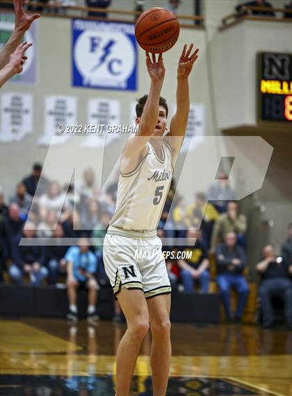 Thumbnail 3 in Noblesville vs Carmel (IHSAA 4A Sectional Semi Final Playoff) photogallery.