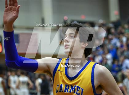 Thumbnail 3 in Noblesville vs Carmel (IHSAA 4A Sectional Semi Final Playoff) photogallery.