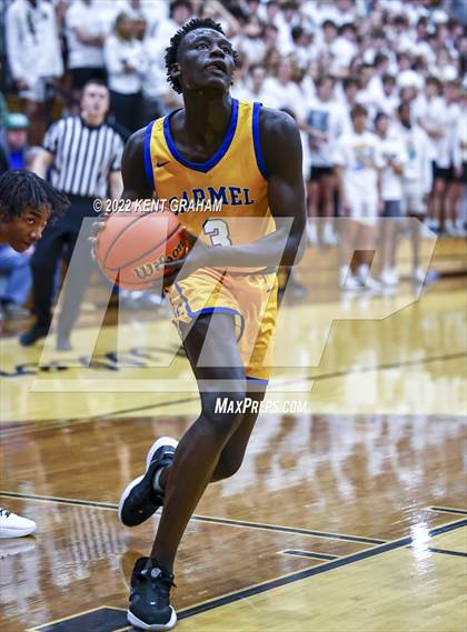 Thumbnail 2 in Noblesville vs Carmel (IHSAA 4A Sectional Semi Final Playoff) photogallery.