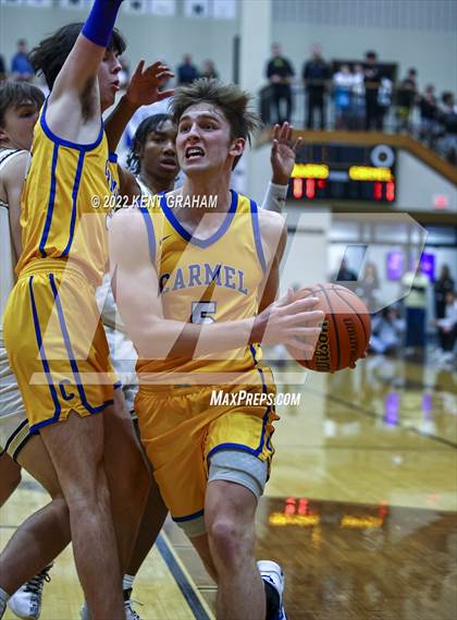 Thumbnail 1 in Noblesville vs Carmel (IHSAA 4A Sectional Semi Final Playoff) photogallery.
