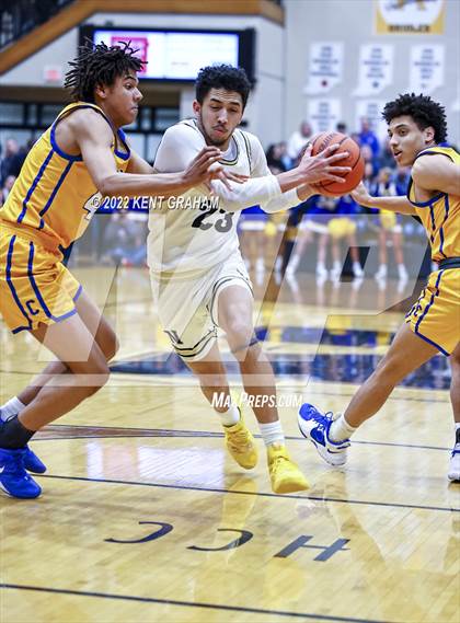 Thumbnail 3 in Noblesville vs Carmel (IHSAA 4A Sectional Semi Final Playoff) photogallery.