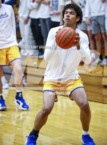 Thumbnail 1 in Noblesville vs Carmel (IHSAA 4A Sectional Semi Final Playoff) photogallery.