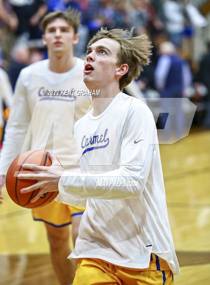 Thumbnail 1 in Noblesville vs Carmel (IHSAA 4A Sectional Semi Final Playoff) photogallery.