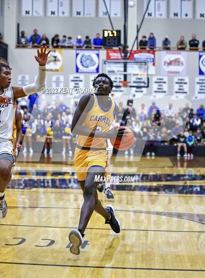 Thumbnail 3 in Noblesville vs Carmel (IHSAA 4A Sectional Semi Final Playoff) photogallery.