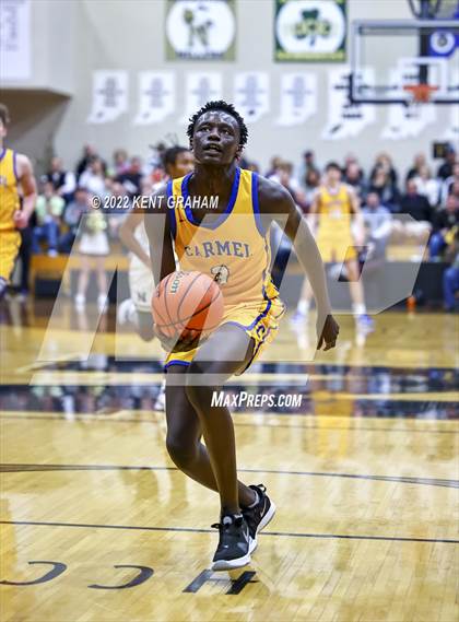 Thumbnail 1 in Noblesville vs Carmel (IHSAA 4A Sectional Semi Final Playoff) photogallery.